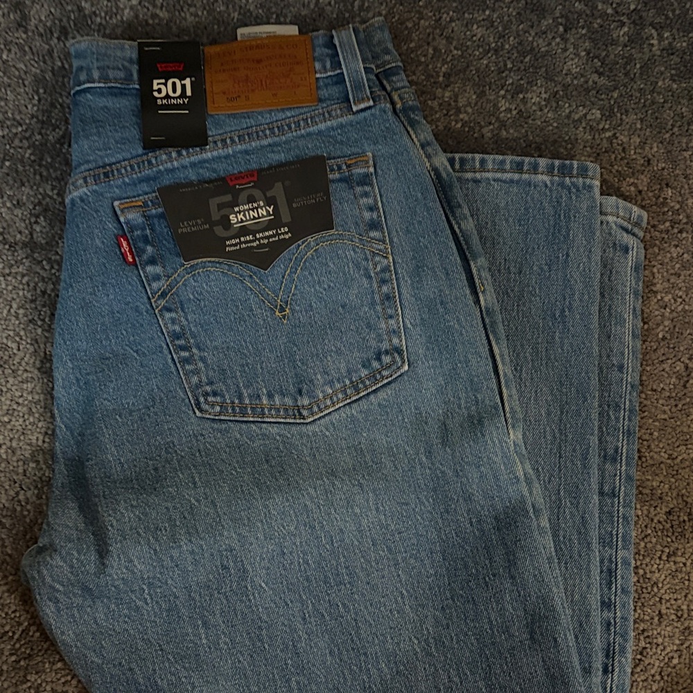 Levi's 501’s Women’s Skinny 31x28